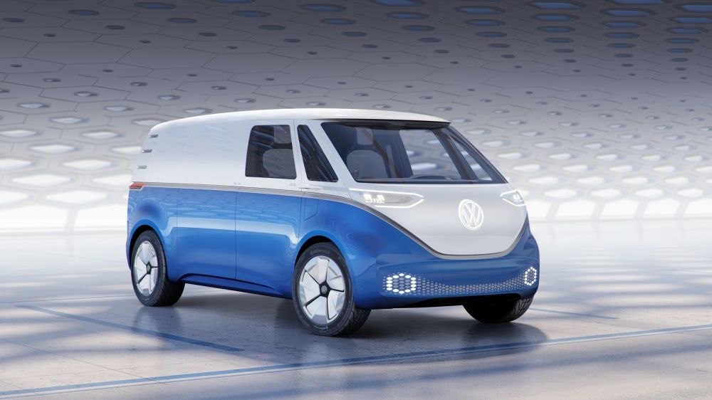 VW I.D. BUZZ Cargo現身漢諾威商用車展