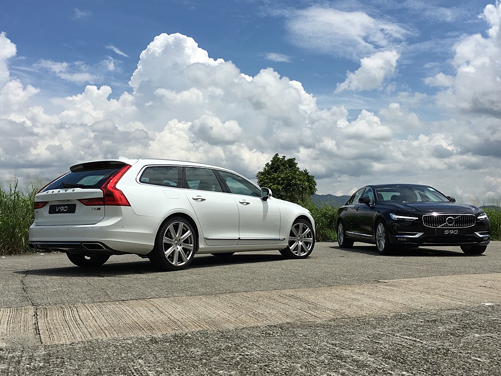一動一靜 2017 Volvo V90 & S90