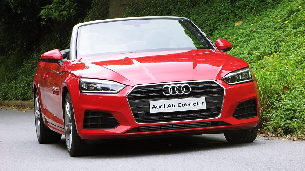 享受陽光與清風 Audi A5 Cabriolet