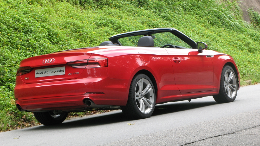 享受陽光與清風 Audi A5 Cabriolet