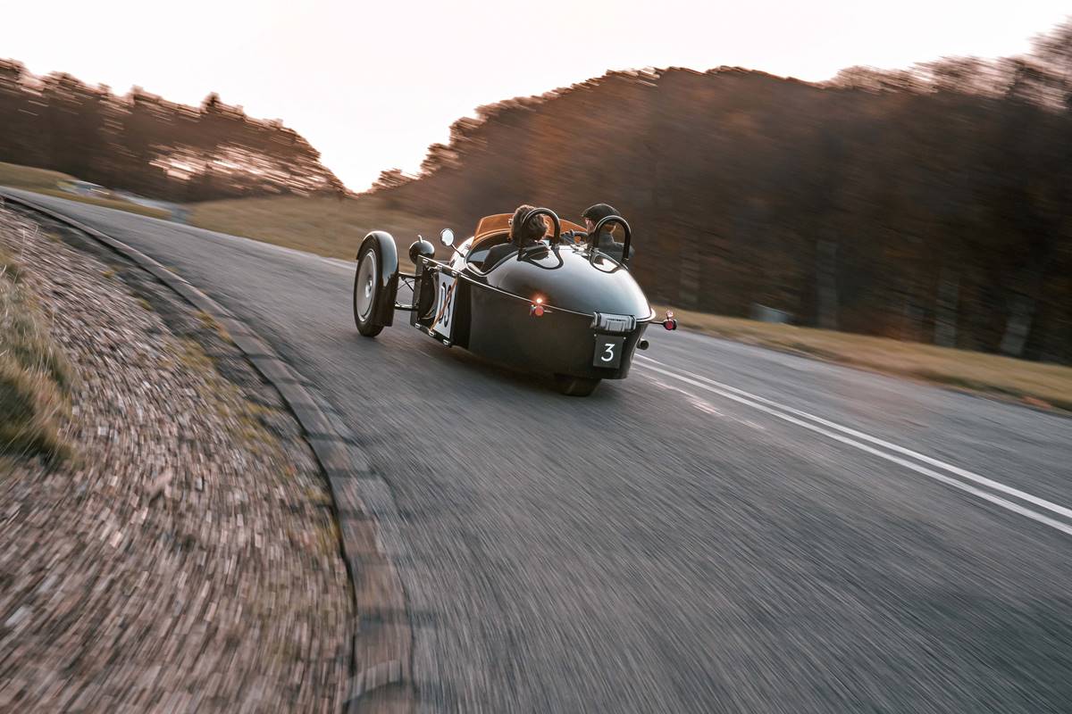 以玩樂為宗旨的Morgan三輪車