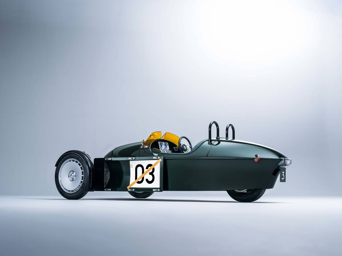 以玩樂為宗旨的Morgan三輪車