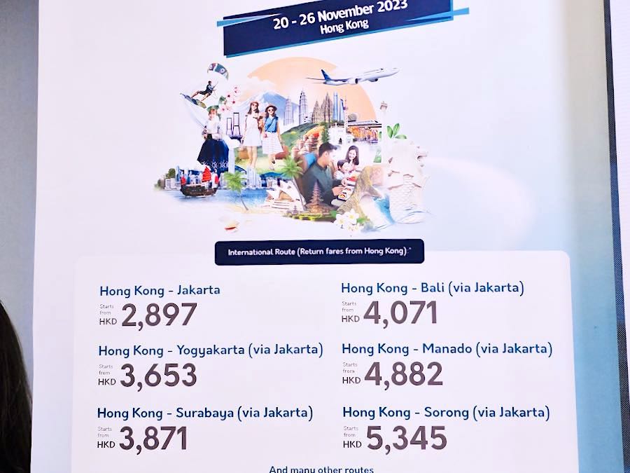 嘉魯達印尼航空舉辦國際旅遊優惠祭 超平機票飛印尼