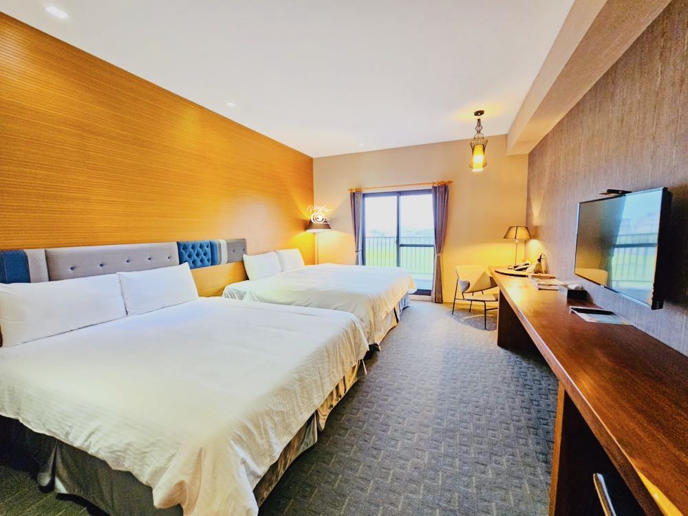 四人房。當雙人房唔夠用嘅時候會用來upgrade畀人客入住