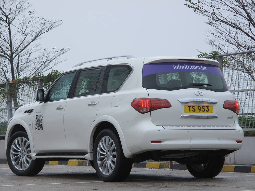 外剛內柔 Infiniti QX80