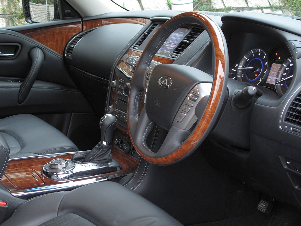 外剛內柔 Infiniti QX80
