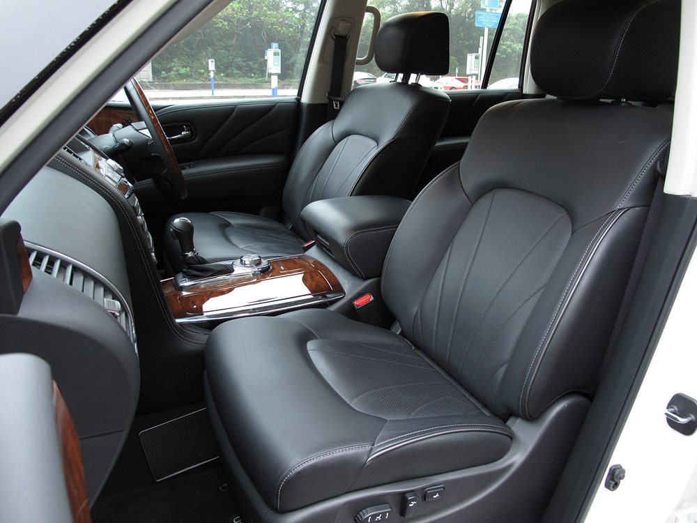 外剛內柔 Infiniti QX80