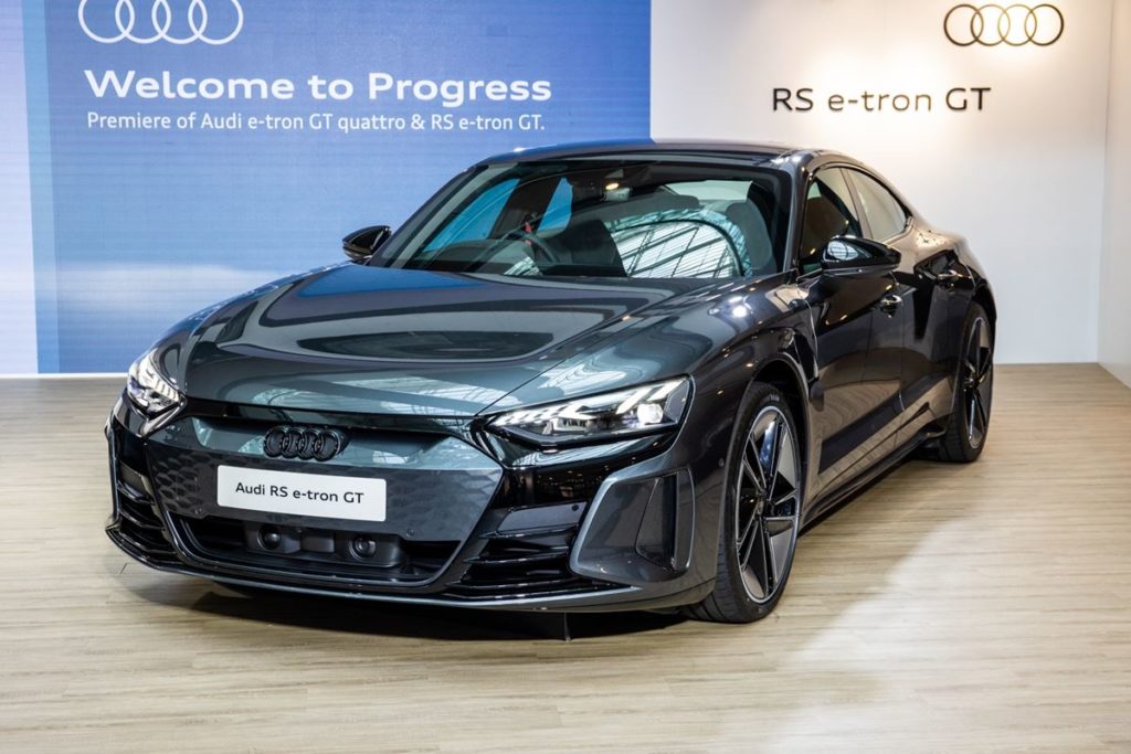 奧迪e-tron GT電動四門轎跑車在港推出
