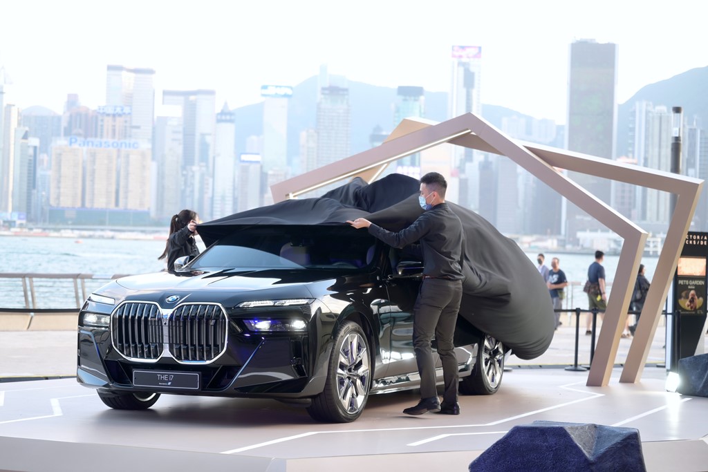 寶馬 i7純電旗艦房車正式在香港推出
