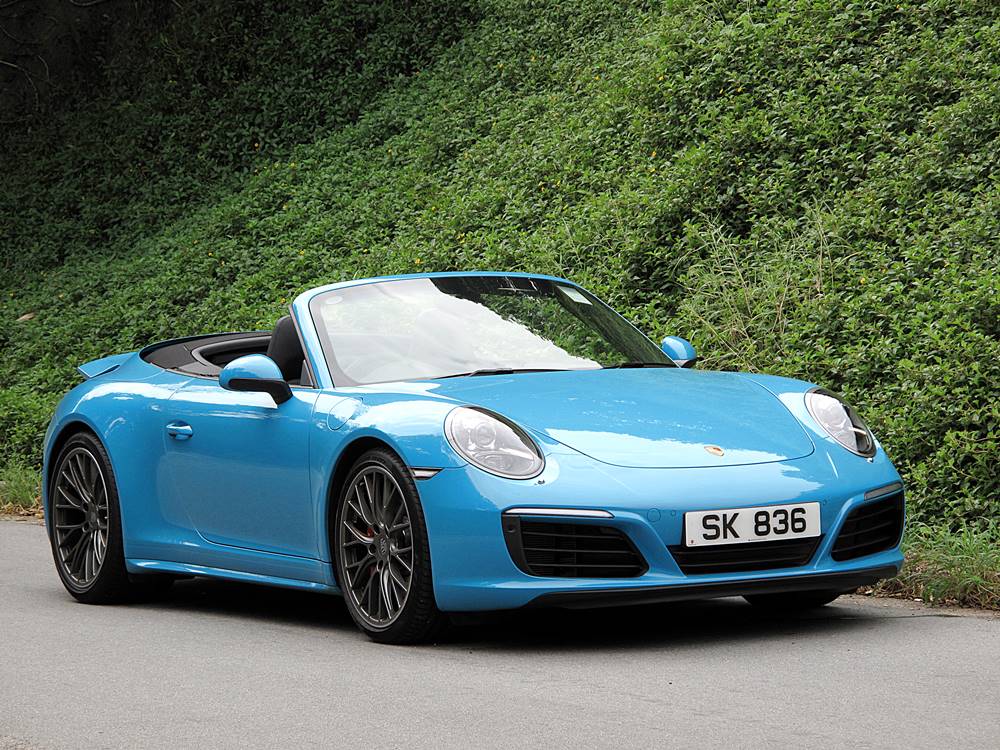 昇華 Porsche 911 Carrera 4S Cabriolet