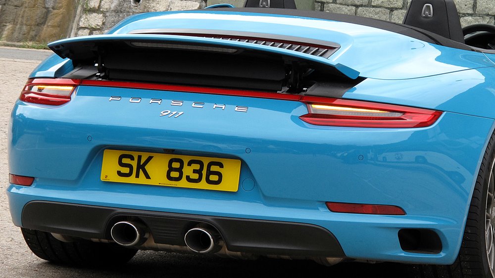 昇華 Porsche 911 Carrera 4S Cabriolet