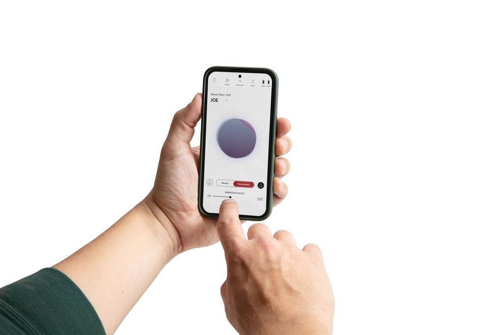 有AI調音的藍芽耳機 Denon PerL