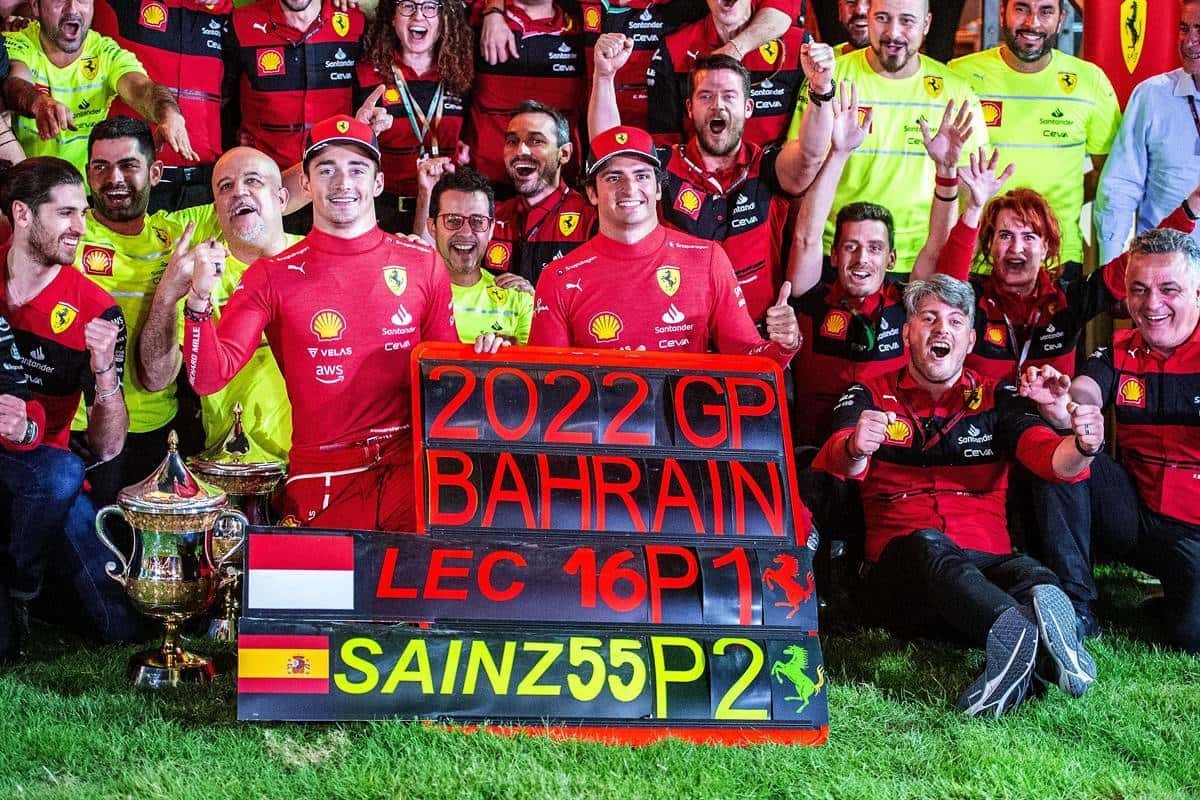法拉利終於再嚐冠軍滋味！