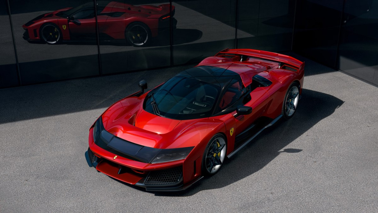 法拉利F80 以1200匹馬力F1 V6動力系統入替 LaFerrari
