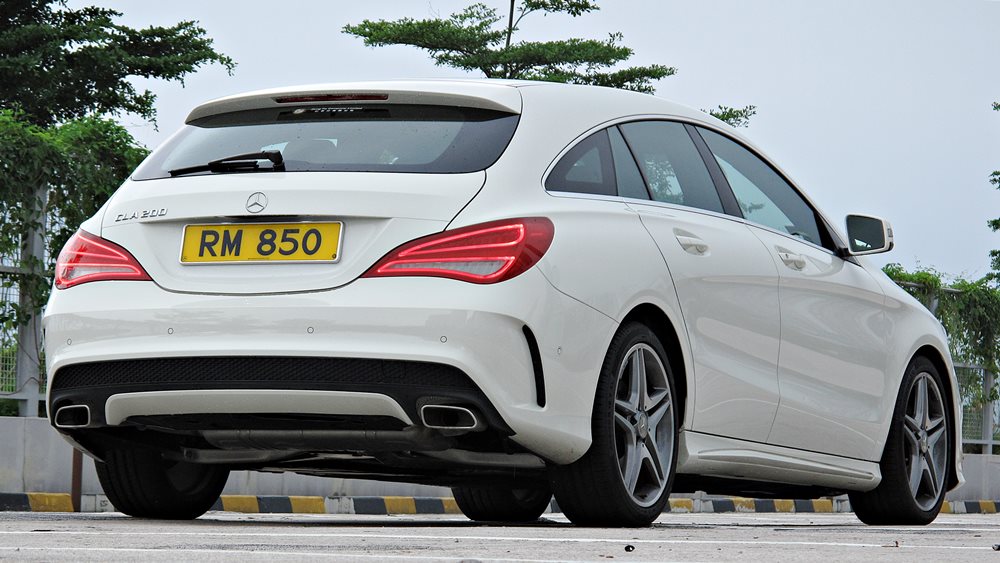 流線型旅 Mercedes-Benz CLA 200 Shooting Brake