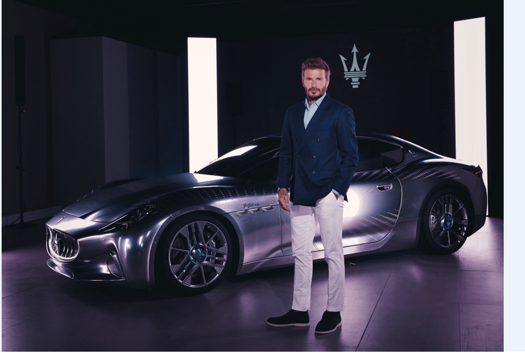 瑪莎拉蒂全球品牌大使 David Beckham