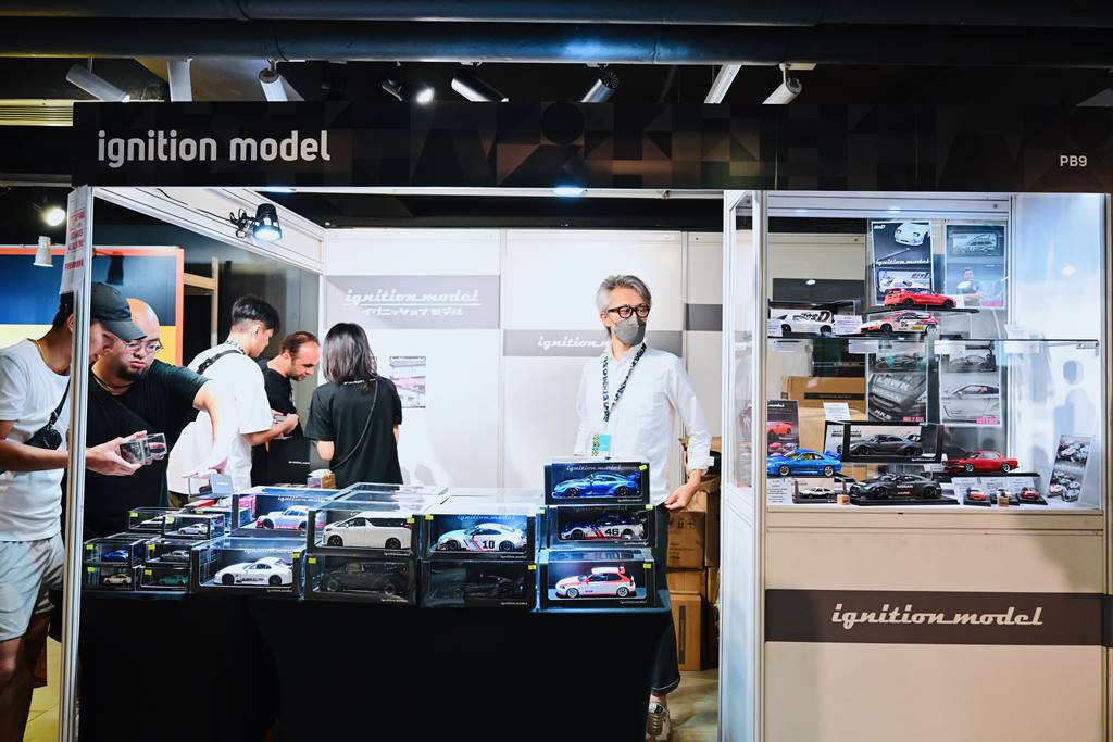 <strong>由日本專誠來港的PB9 ignition model，為車仔展帶來三款1/18會場限定模型之外，還有新品預覽及特價貨品 展銷。</strong>
