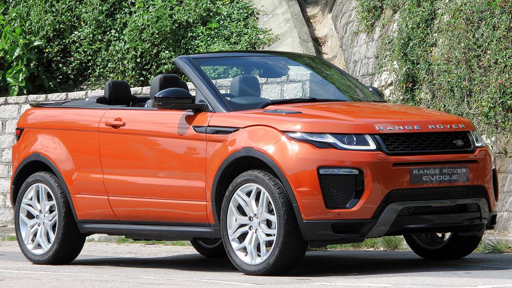 苦候四年 Range Rover Evoque Convertible