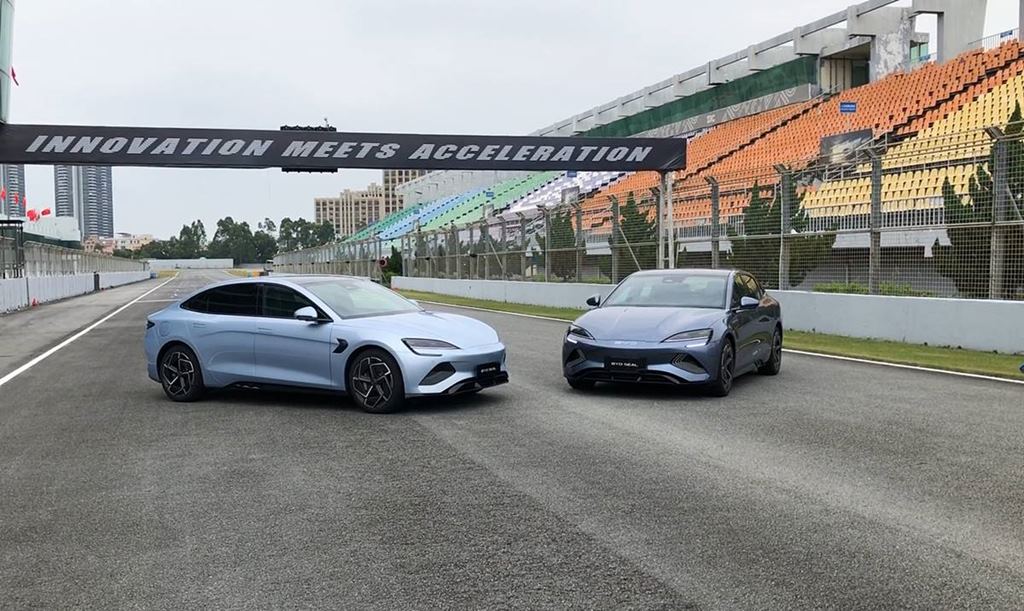 賽道測試BYD Seal AWD