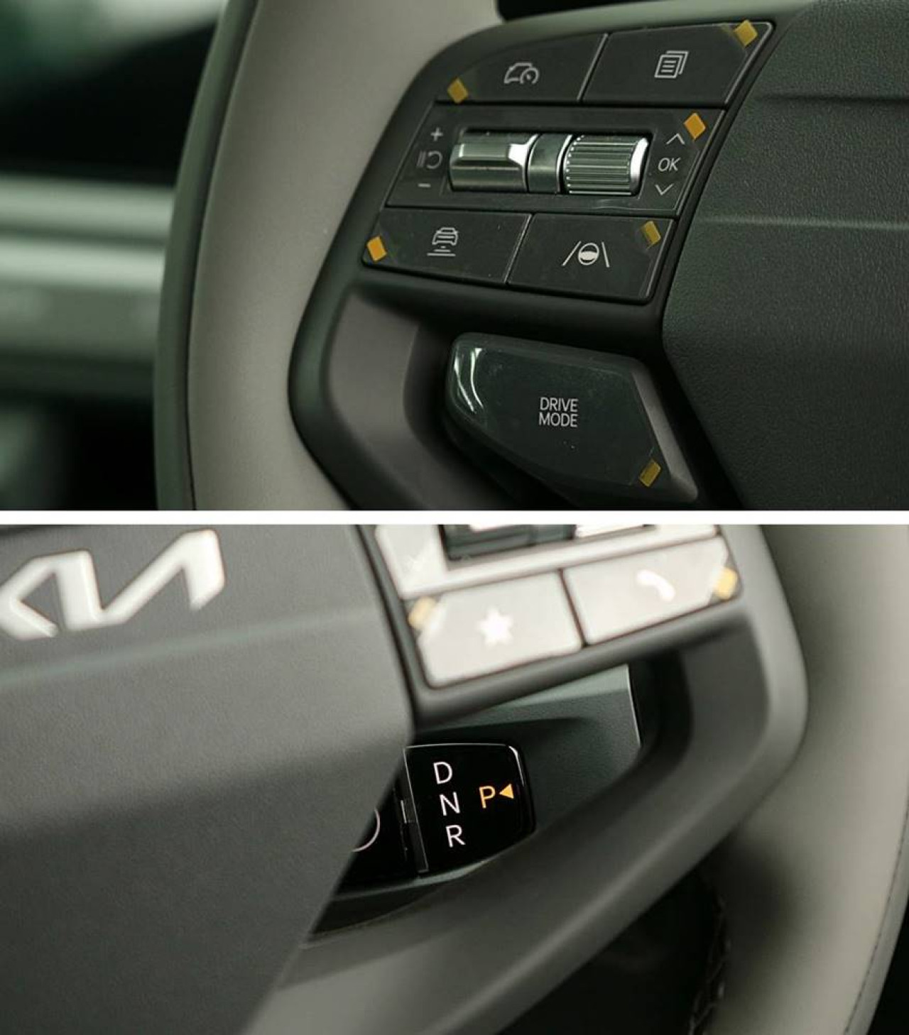 轉檔桿設於軚盤右後方。