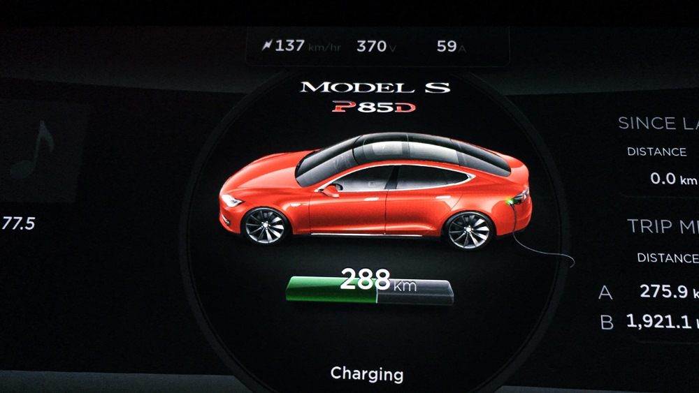 開Tesla Model S去旅行