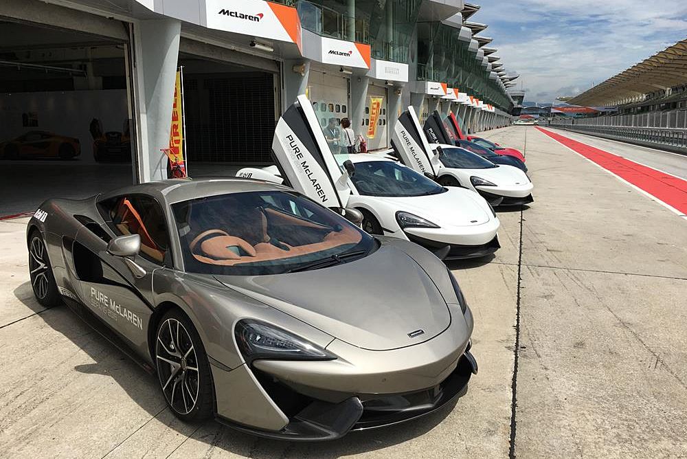 雪邦賽道激試麥拿侖570S