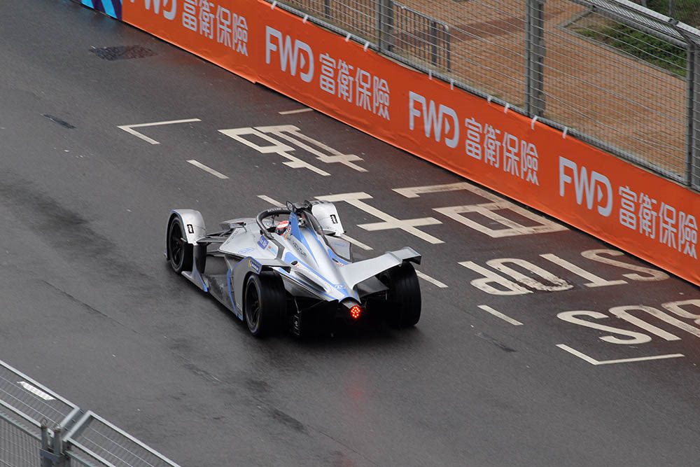 ?在雨中... 電爆中環 - 2019 HKT Formula E Hongkong e-Prix