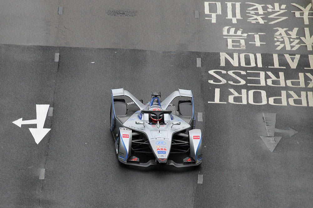 ?在雨中... 電爆中環 - 2019 HKT Formula E Hongkong e-Prix