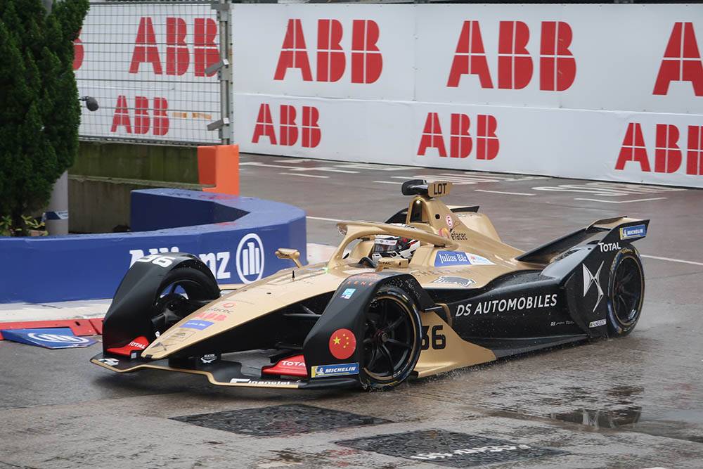 ?在雨中... 電爆中環 - 2019 HKT Formula E Hongkong e-Prix