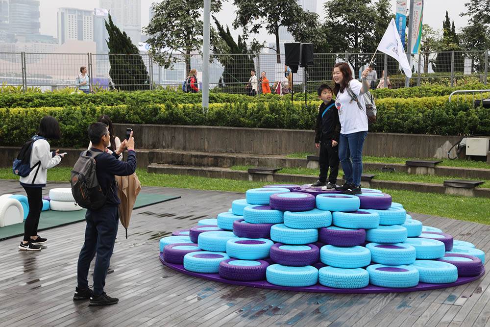 ?在雨中... 電爆中環 - 2019 HKT Formula E Hongkong e-Prix