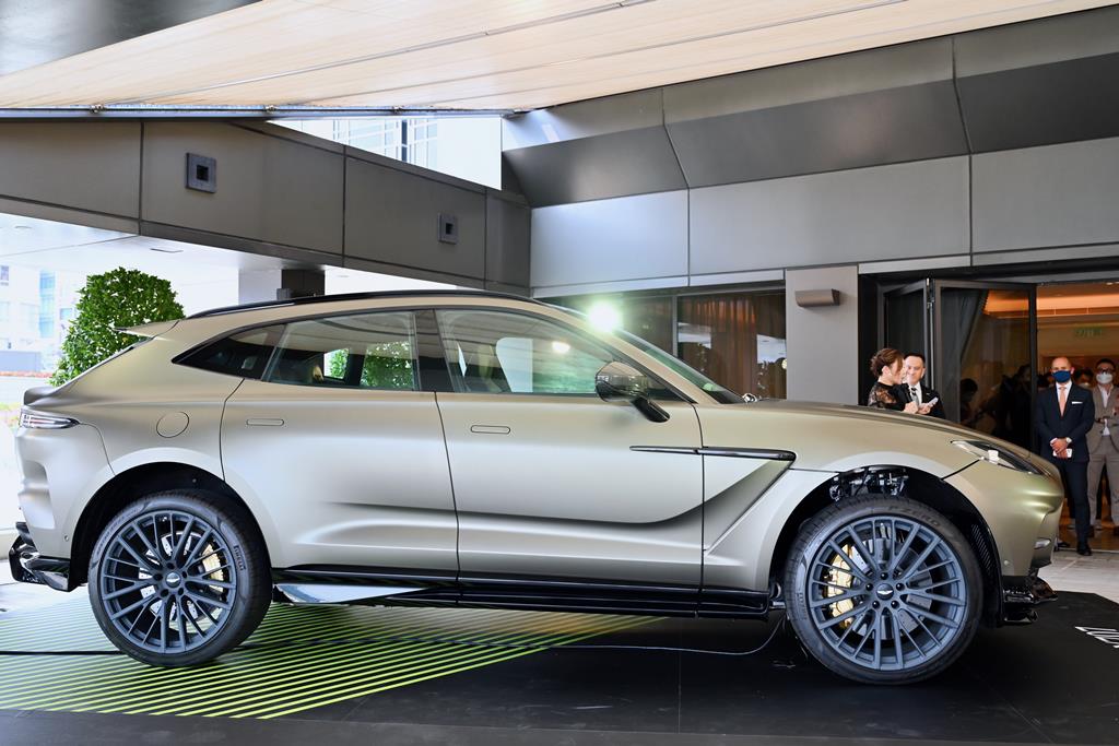 Aston Martin DBX707 在香港推出