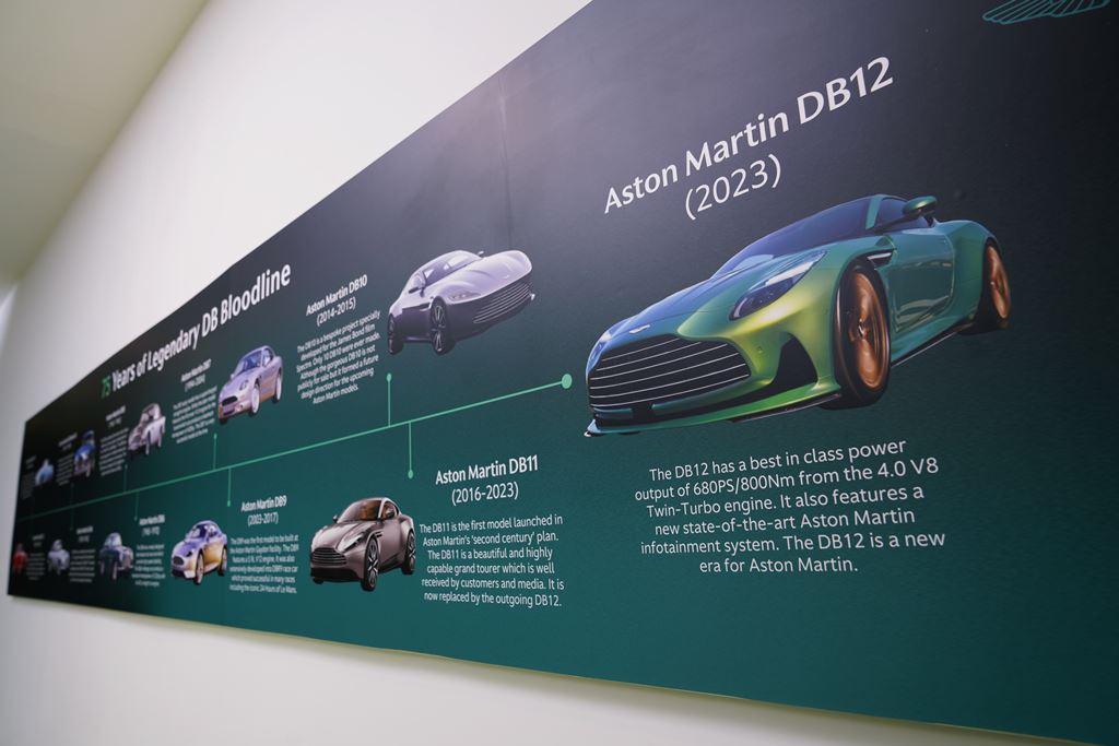 Aston Martin DB12 來港展出
