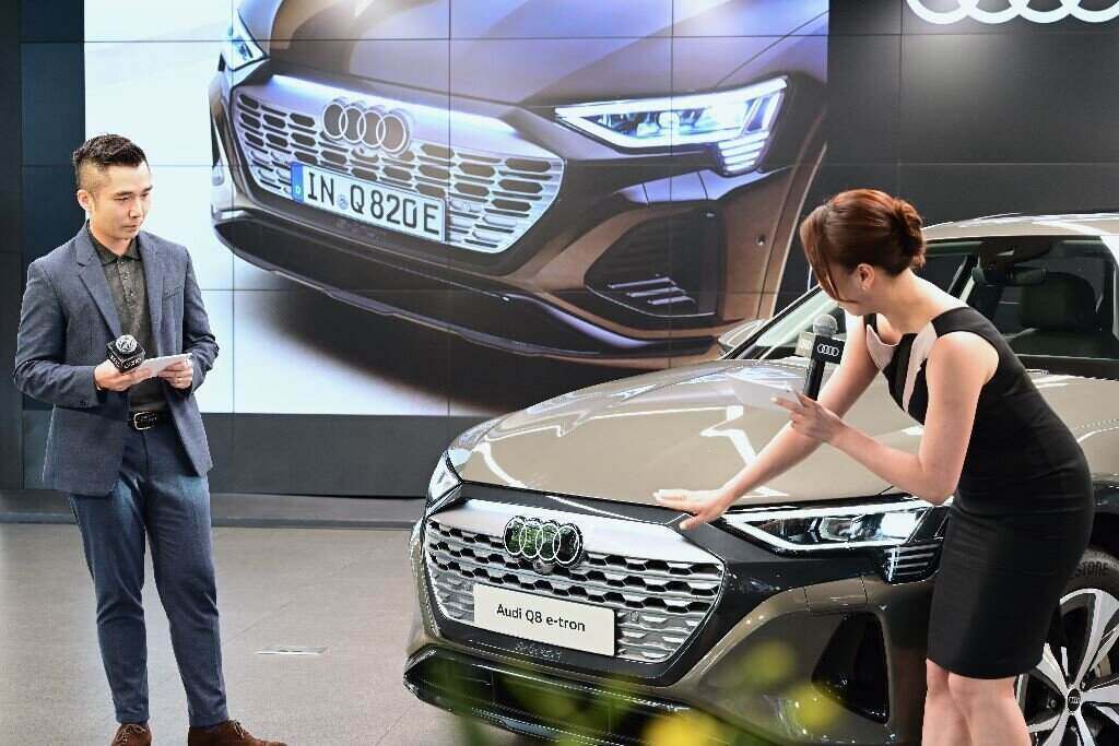 Audi Q8 e-tron正式在香港推出