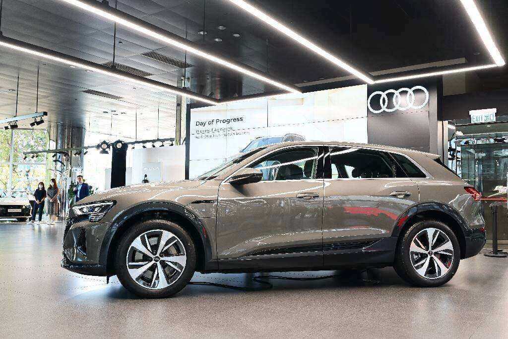 Audi Q8 e-tron正式在香港推出