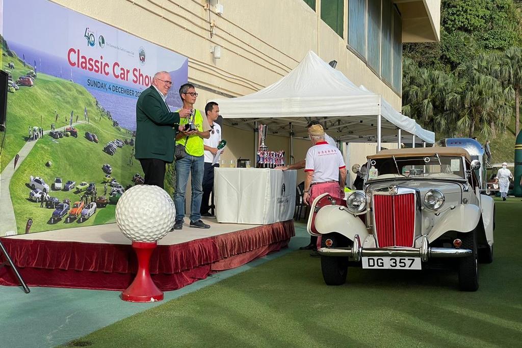 Best Presented Car (public vote):MG TD