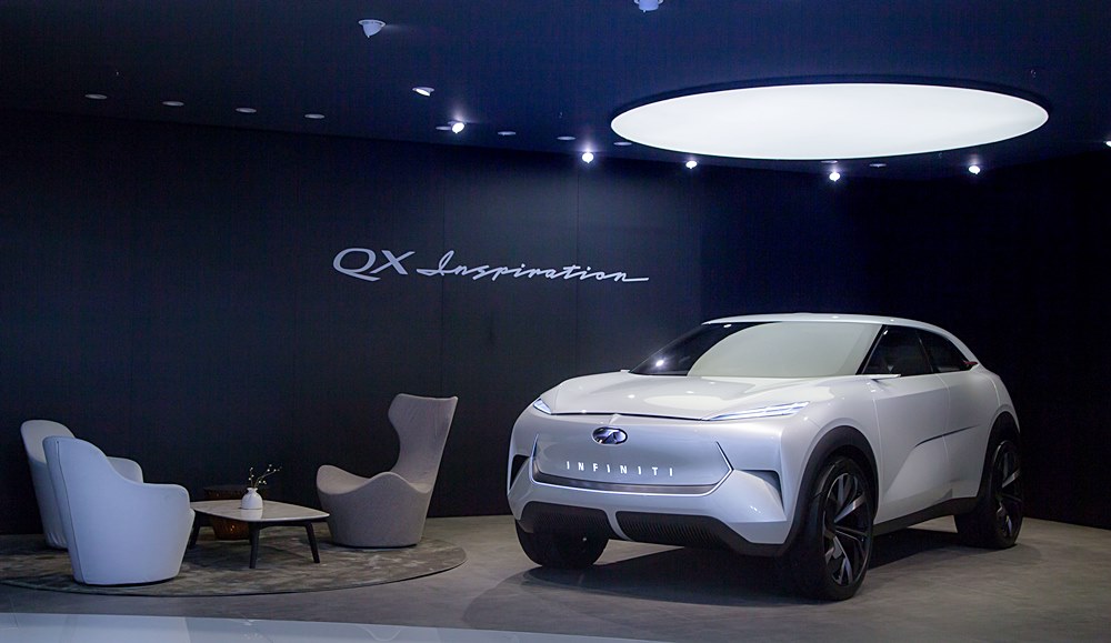 Infiniti Qs Inspiration Concept 上海全球首展