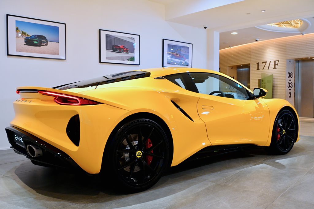 Lotus Emira正式公佈香港售價