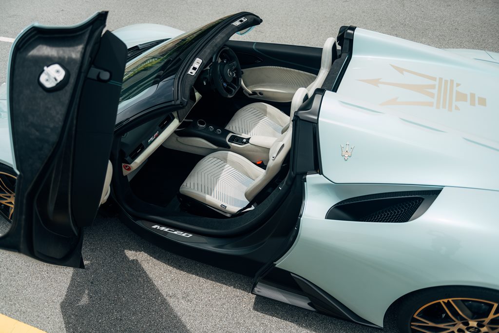 Maserati MC20 Cielo已經抵港