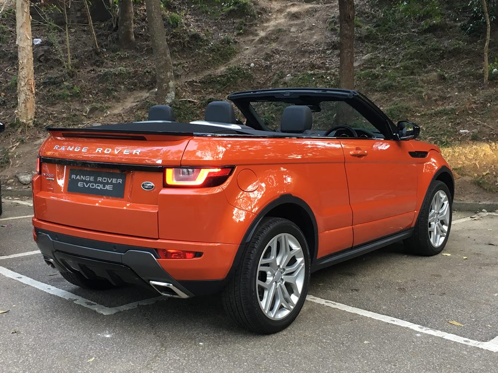 Range Rover Evoque Convertible 試車報告