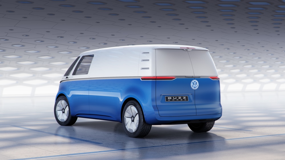 VW I.D. BUZZ Cargo現身漢諾威商用車展