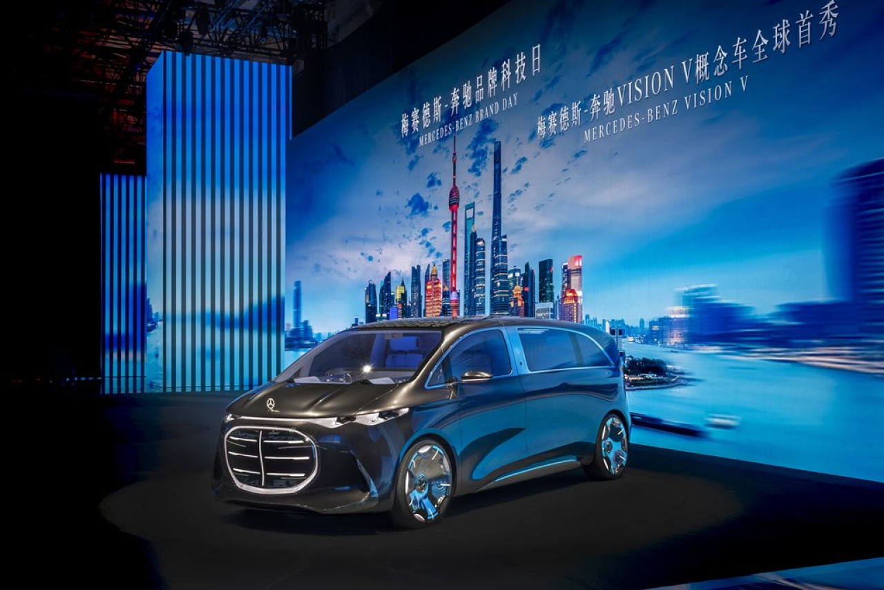 Vision V預示平治要搶佔豪華MPV領先地位